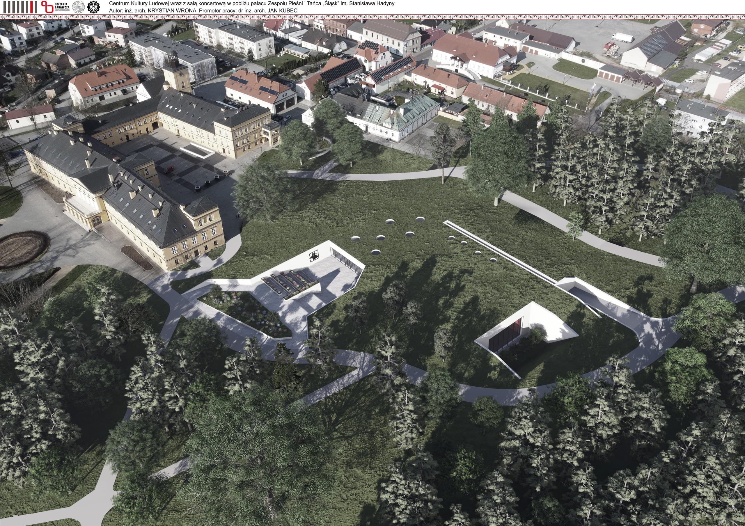 Folk Culture Center — aerial view of the site