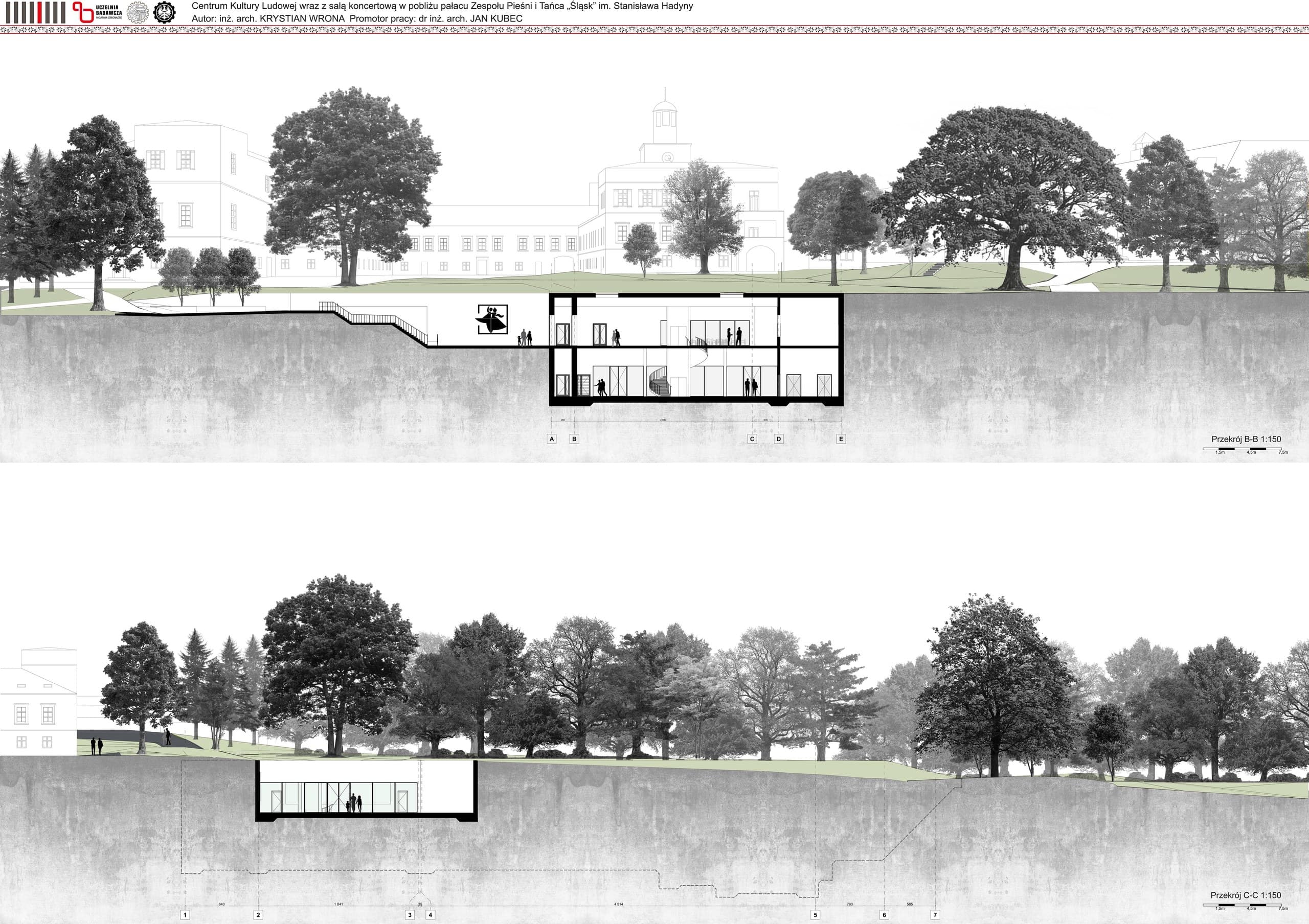 Folk Culture Center — building sections B and C