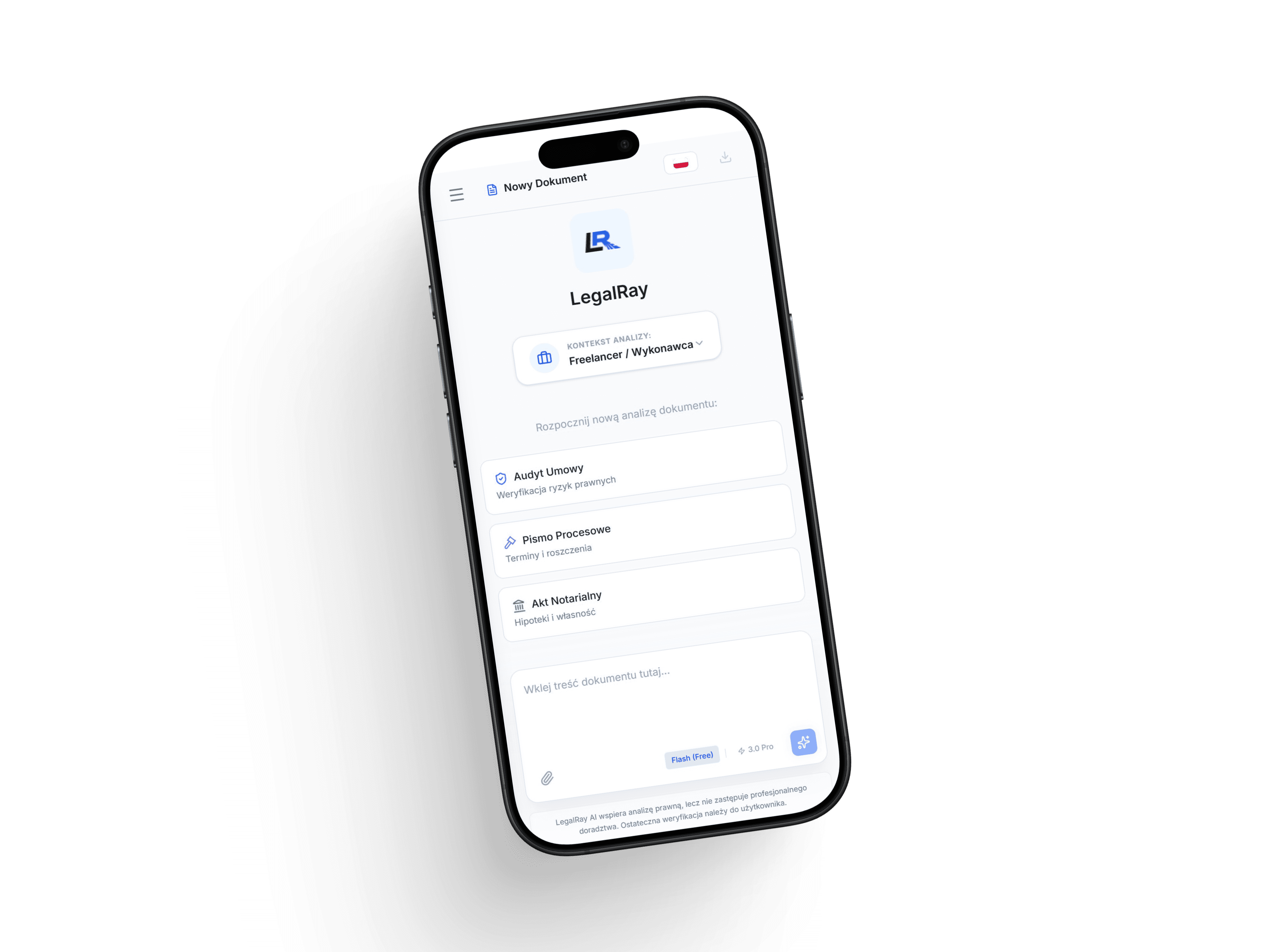 LegalRay mobile app